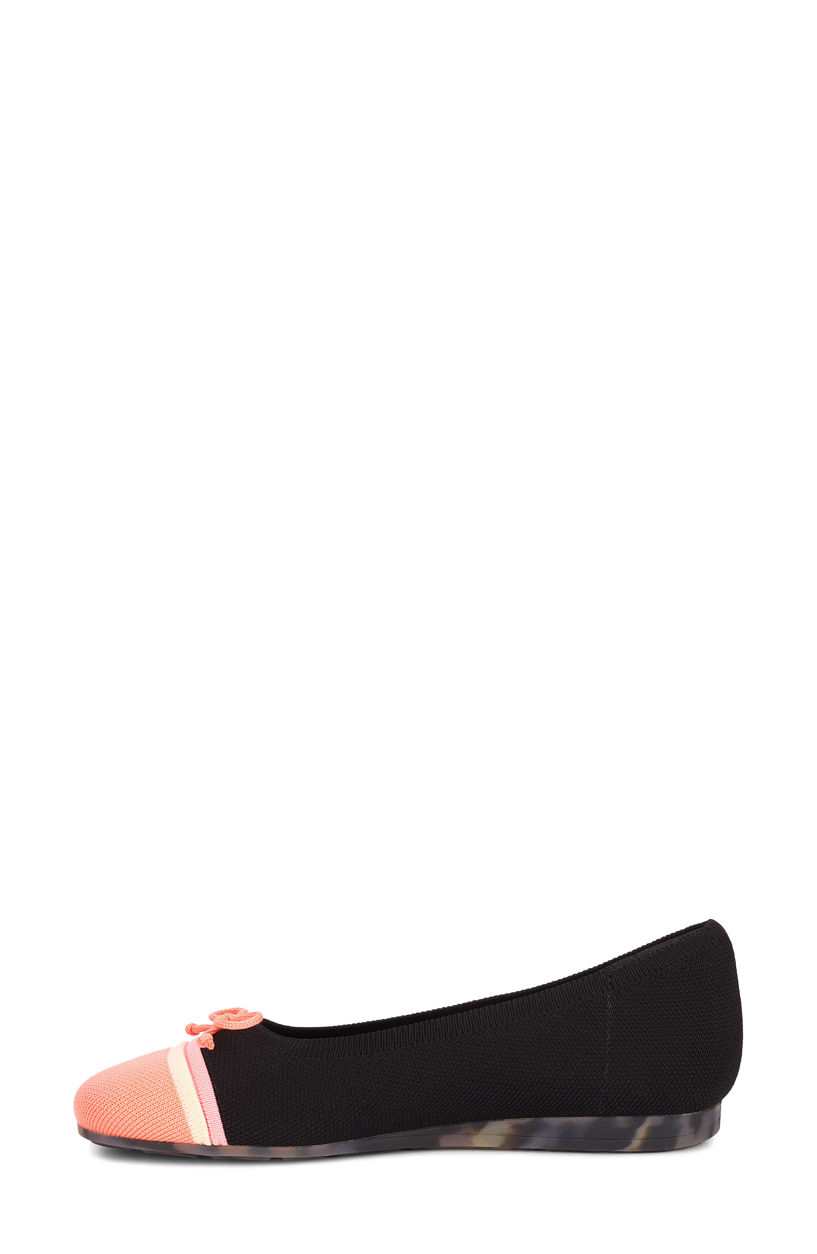 Ros Hommerson Noelle Cap Toe Ballet Flat, Alternate, color, 