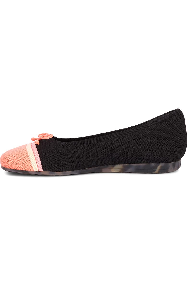Ros Hommerson Noelle Cap Toe Ballet Flat, Alternate, color,