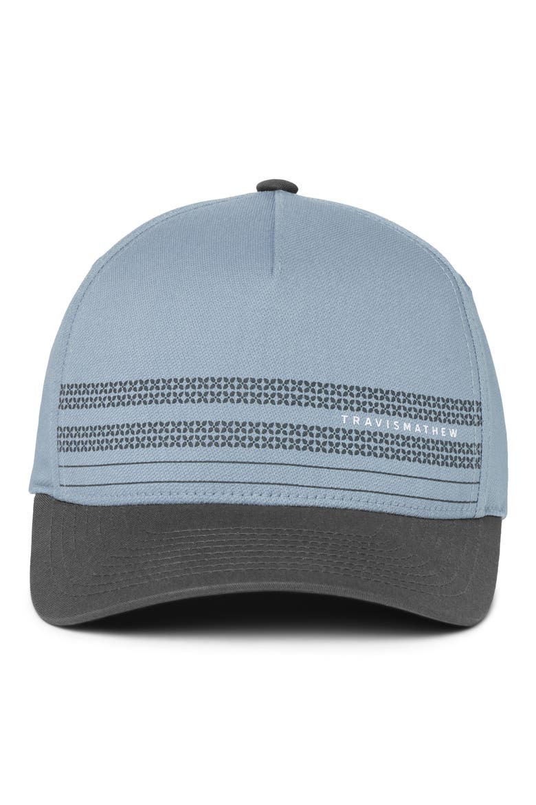 Quiet Hours Fitted Baseball Cap, Alternate, color, ASH BLUE