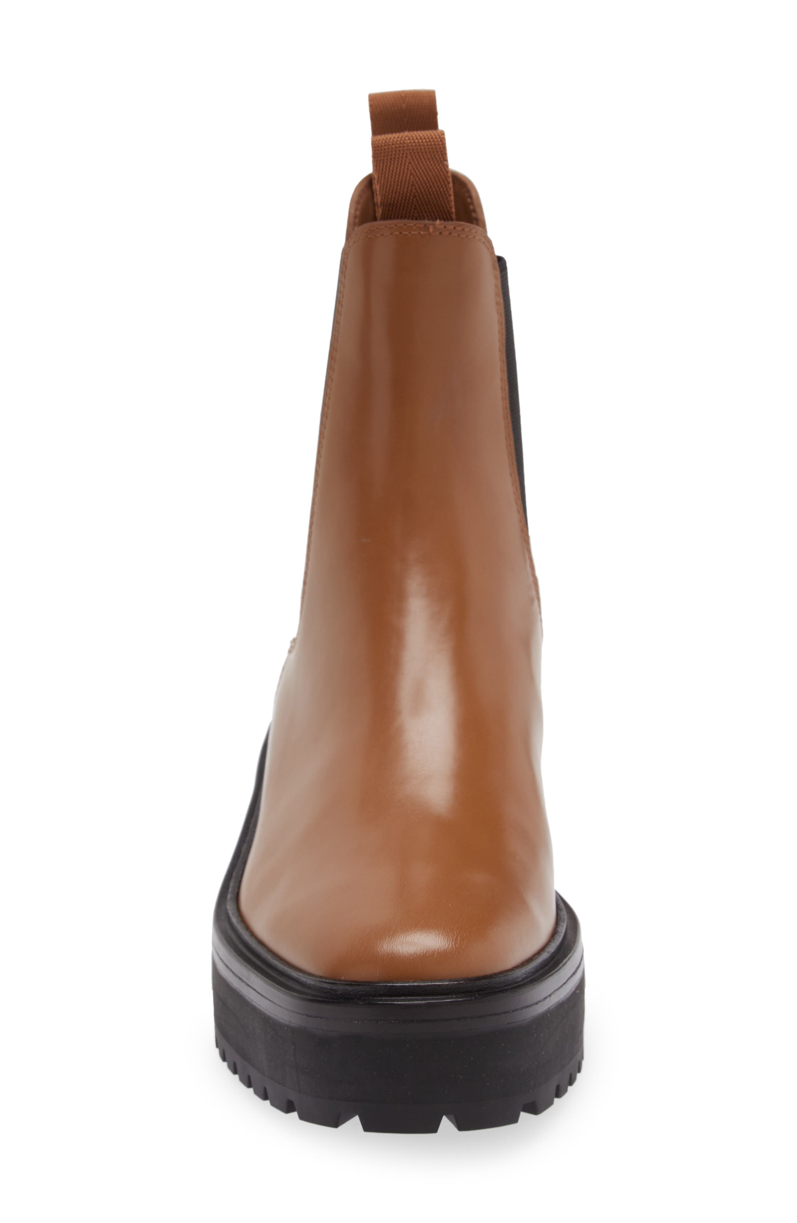 Loeffler Randall Reggie Lug Sole Chelsea Boot, Alternate, color, Safari