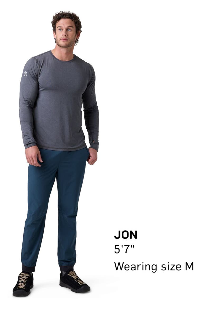 Tahoe Pro Lt Sun Long-Sleeve Crew - Men's, Alternate, color, Black
