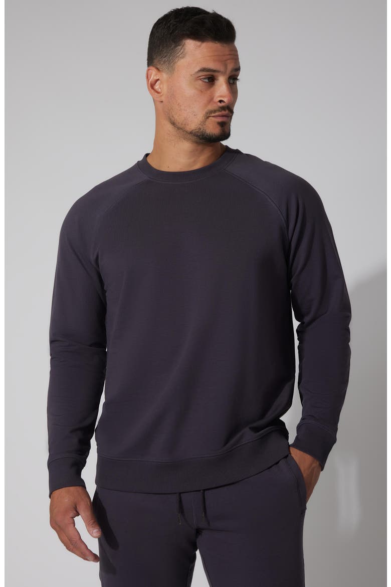 Mini Zurry Reunion Crewneck Sweatshirt, Alternate, color, MOONLESS NIGHT