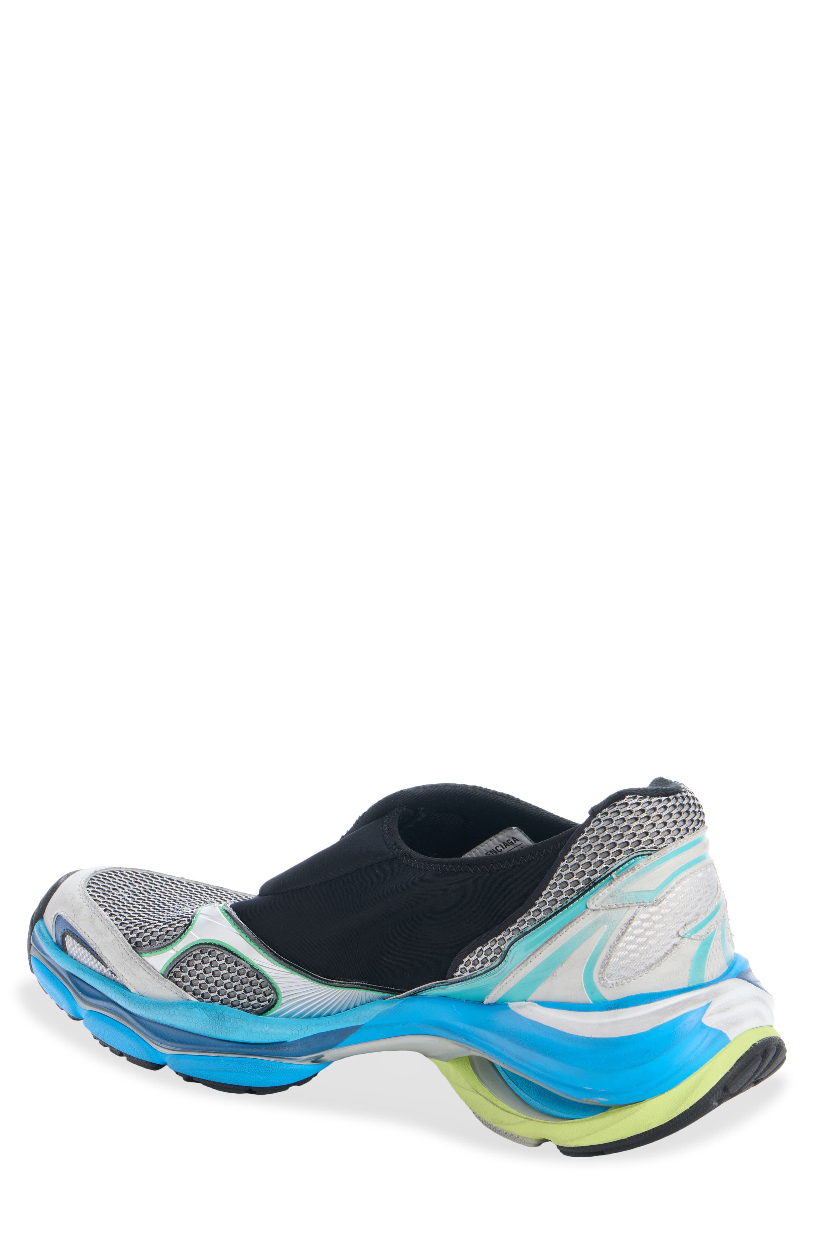 D'Orsay Sneaker, Alternate, color, 1147 GREY MIX/ BLUE/ YELLOW