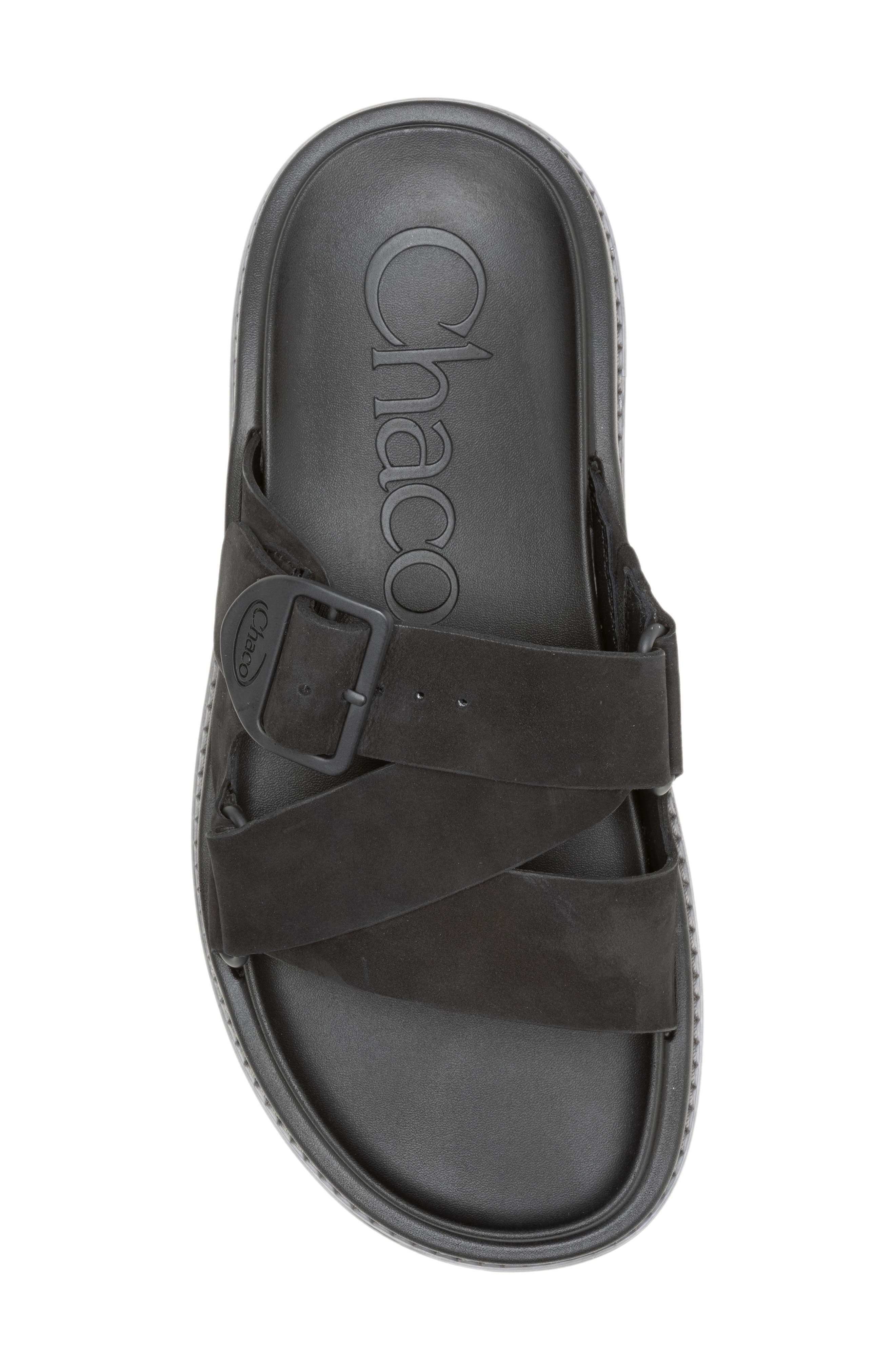 Chaco Townes Slide Sandal, Alternate, color, Black