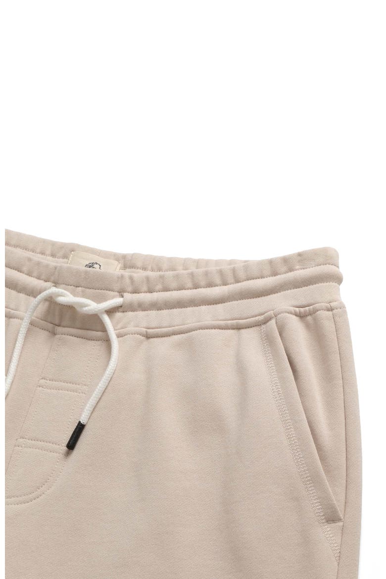 Sailor Drawstring Terry Short, Alternate, color, Silver Gray