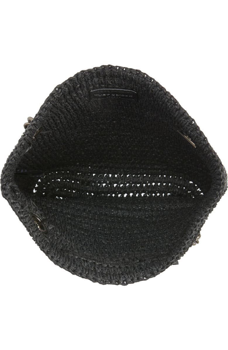 Kurt Geiger London Small Chelsea Raffia Tote, Alternate, color,