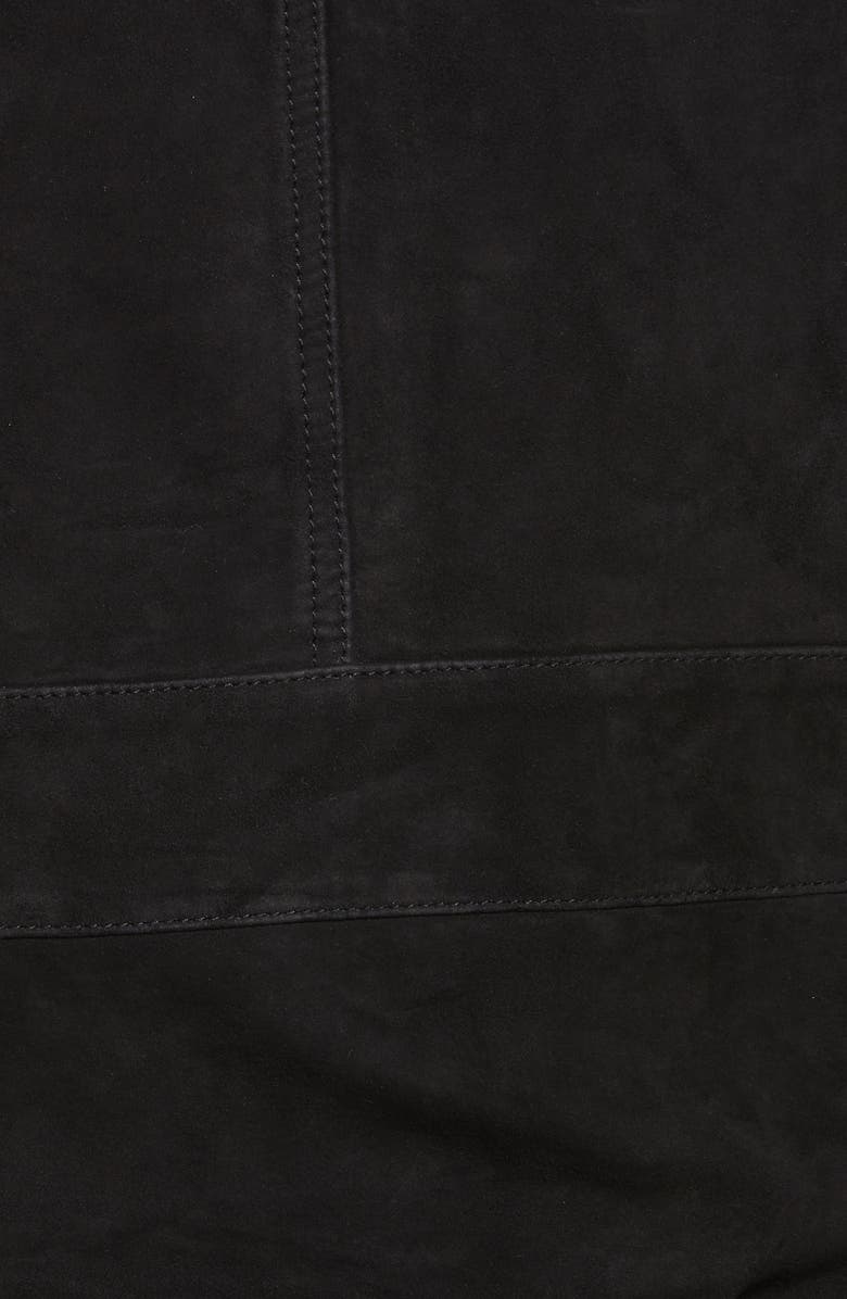 AllSaints Ronan Suede Bomber Jacket, Alternate, color, 