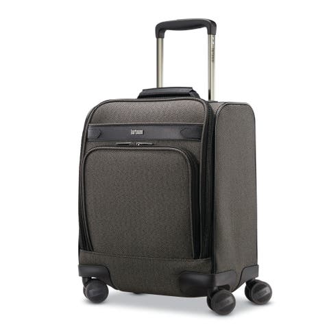 Herringbone Deluxe 16" Underseat Carry On Spinner Luggage