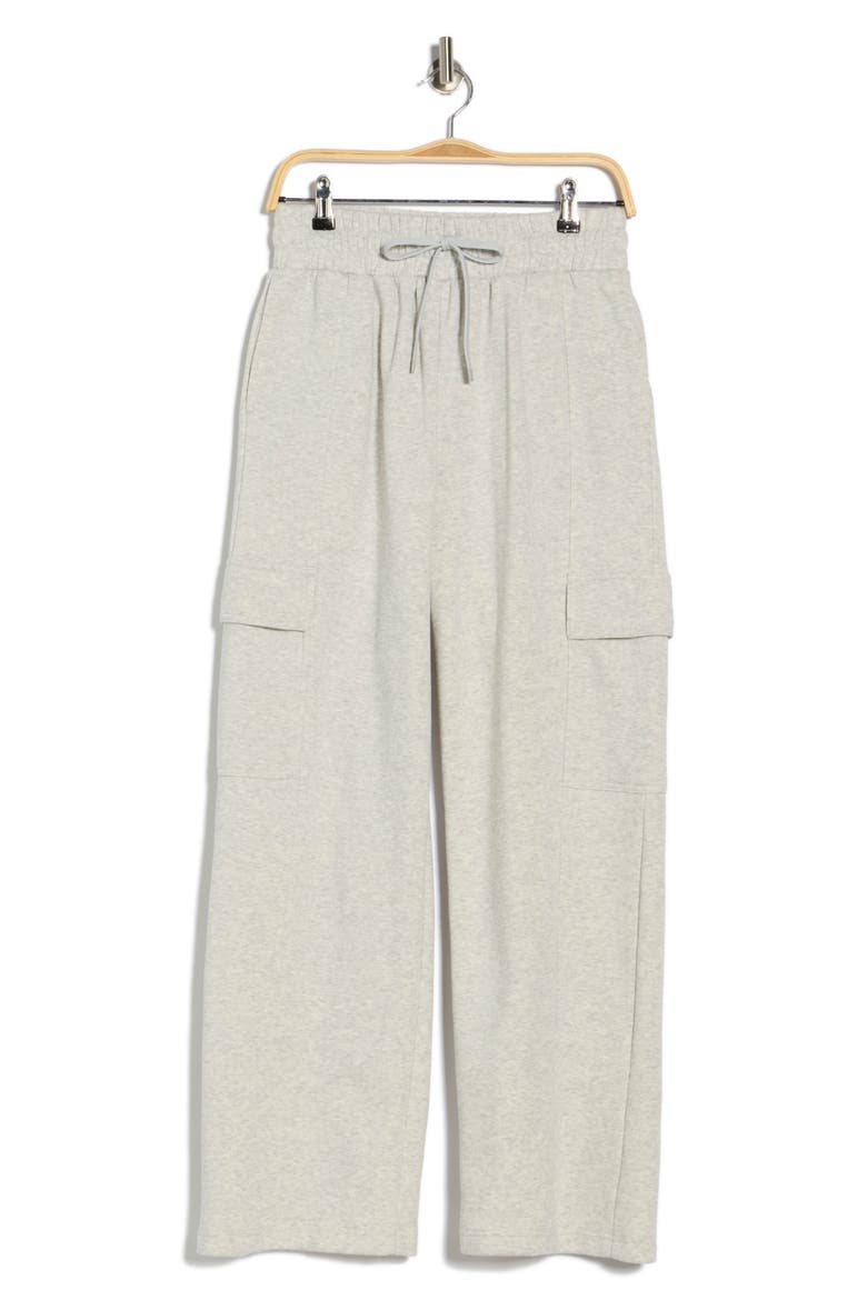 Feather Fleece Utility Pants, Alternate, color, GREY LIGHT HEATHER
