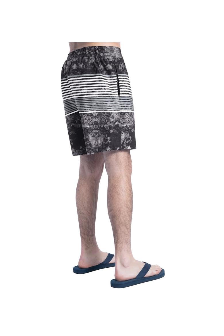 Men's G-III Sports by Carl Banks  Black/Gray Las Vegas Raiders Horizon Volley Swim Shorts, Alternate, color, Black
