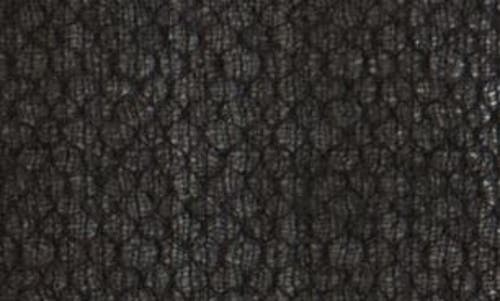 Frame Mesh Mock Neck Tank In Black