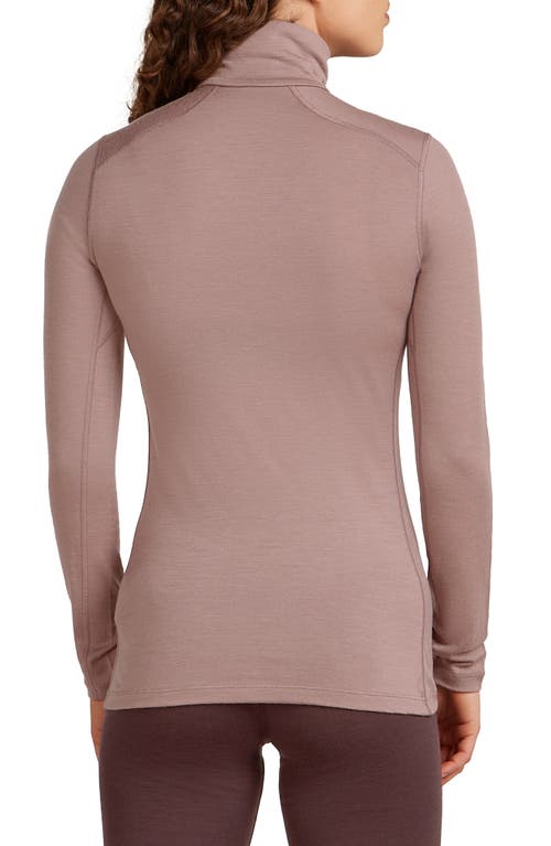 Icebreaker 200 Oasis Merino Wool Half Zip Pullover In Pink