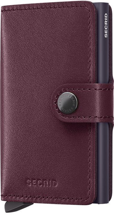 Secrid Miniwallet Original In Burgundy