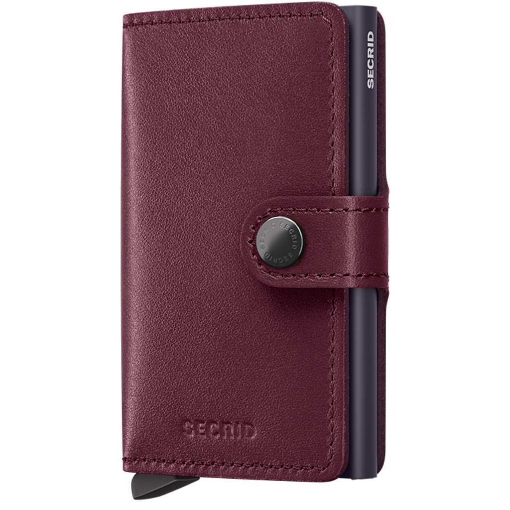 Secrid Miniwallet Original In Burgundy