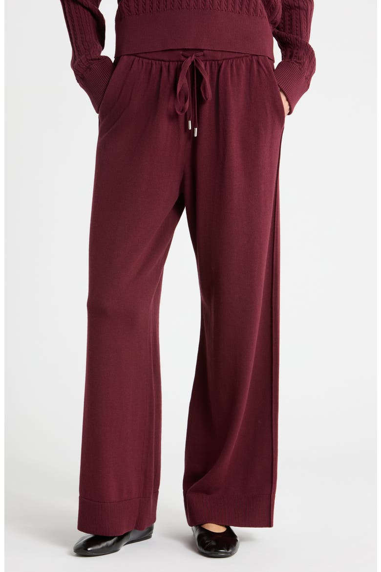 Travel Pants, Main, color, SANGRIA
