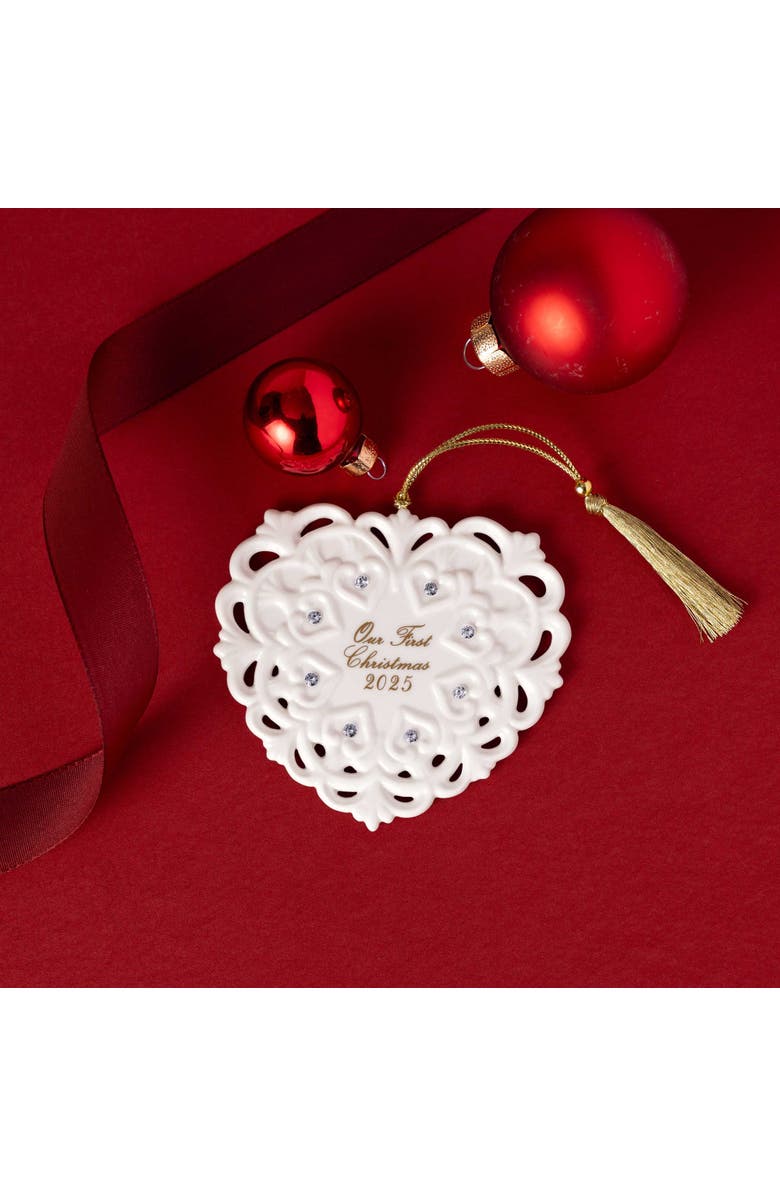 Villeroy & Boch Christmas Classics Heart Dated Ornament 2025, Alternate, color, Multi