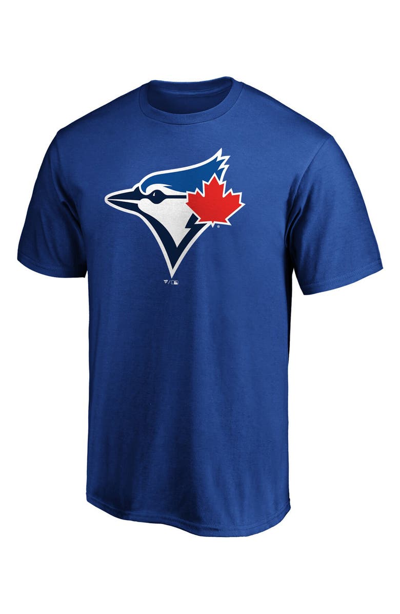 FANATICS Men's Fanatics Branded Royal Toronto Blue Jays Official Logo T-Shirt, Main, color, 