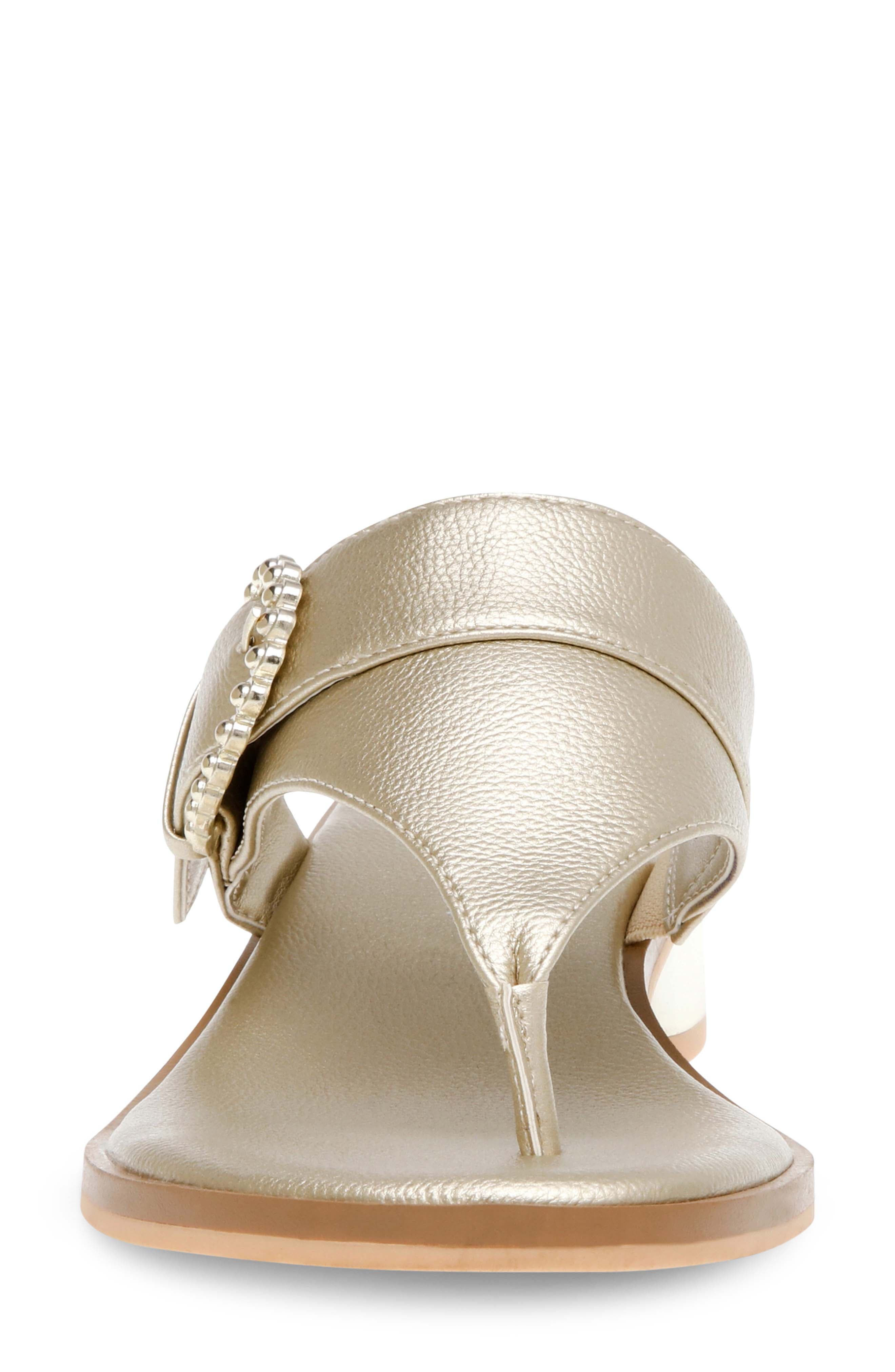 Anne Klein Thessy Sandal, Alternate, color, Platinum