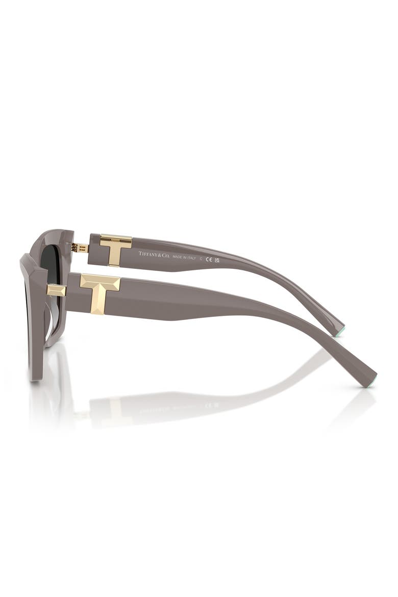 52mm Gradient Square Sunglasses, Alternate, color, CHOCOLATE TRUFFLE / GREY
