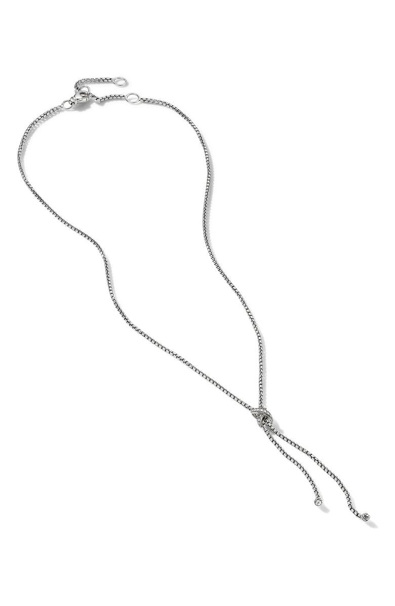 Petite X Lariat 18K Gold Y-Necklace
