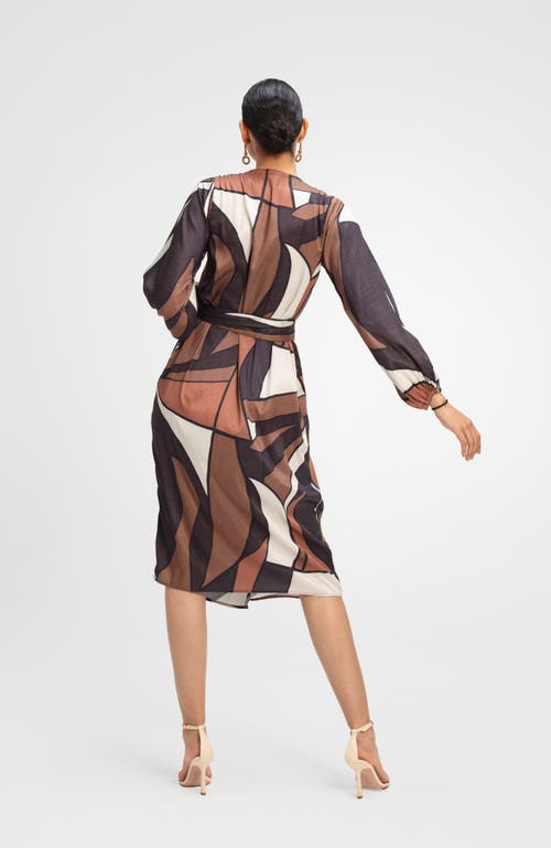 Diarrablu Lala Dress In Chiado Rust