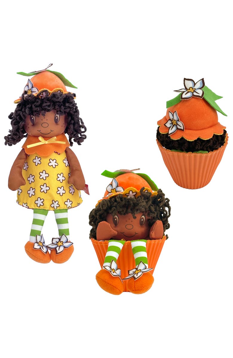 Strawberry Shortcake Pop n Flip 9 Inch Orange Blossom Plush Doll, Alternate, color, Orange