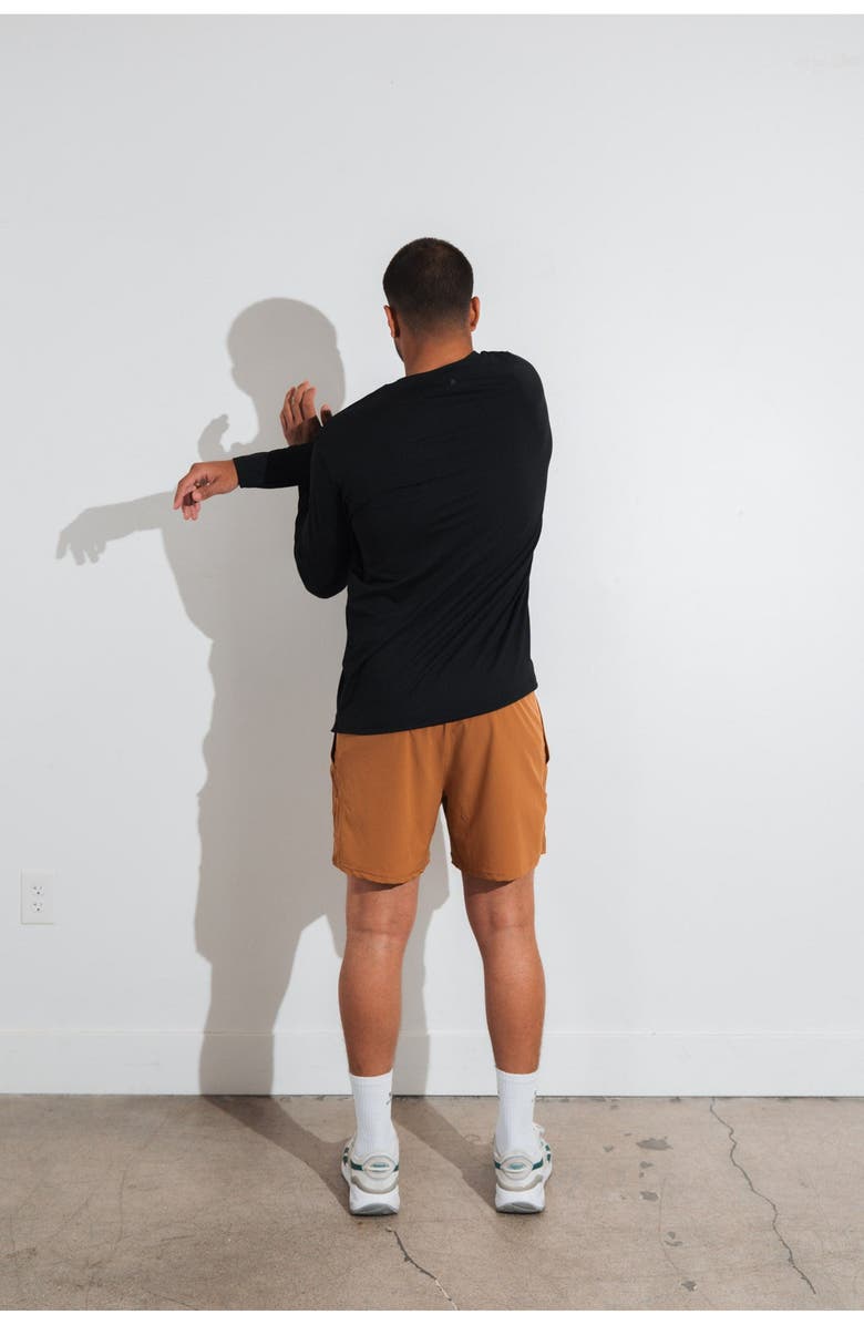 Vitality Motive Long Sleeve Tee, Alternate, color, Midnight