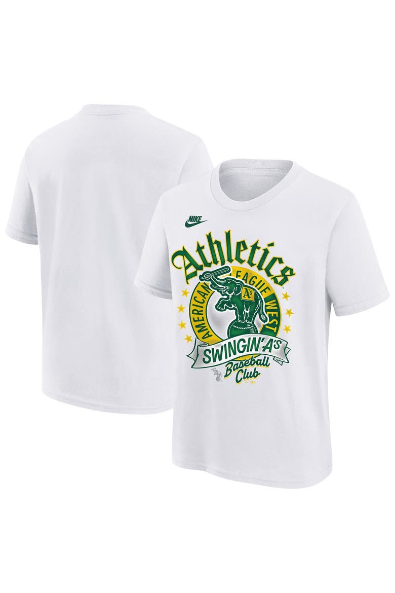 Youth Nike  White Athletics Hometown Collection T-Shirt, Main, color, White