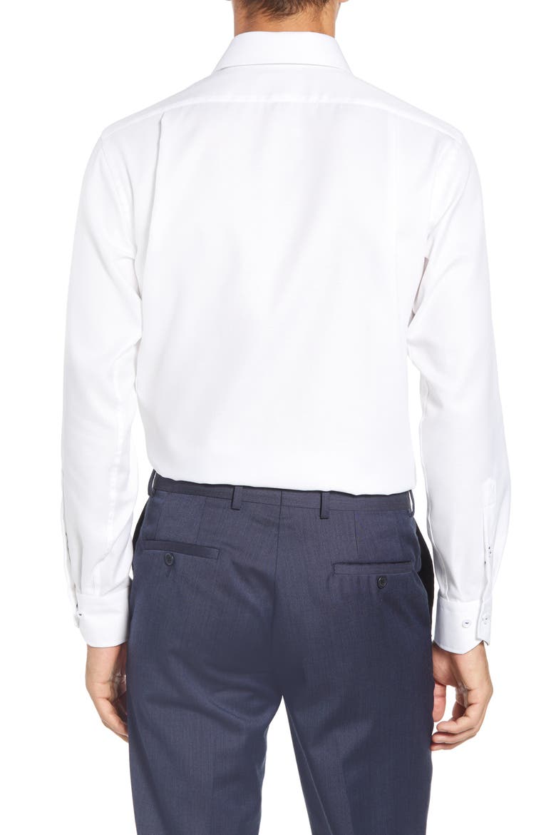 Regular Fit Solid Dress Shirt, Alternate, color, WHITE