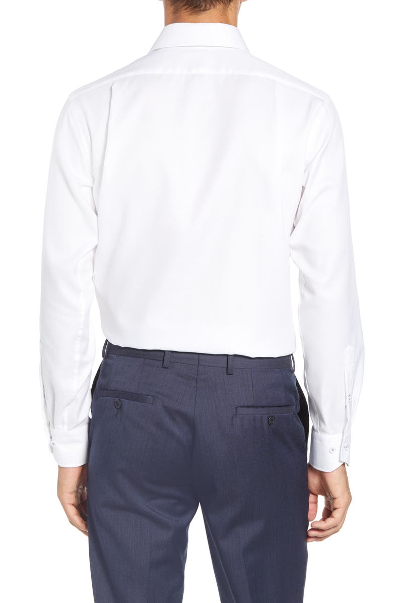 Lorenzo Uomo Trim Fit Solid Dress Shirt, Alternate, color, 