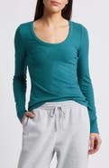 TravisMathew Cloud Retreat Rib Long Sleeve Top