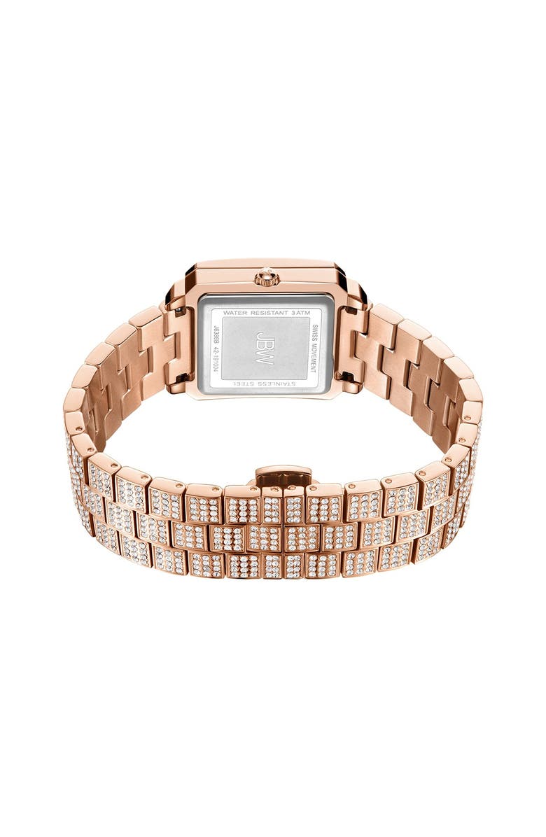JBW Cristal 28 Diamond Bracelet Watch, 28mm, Alternate, color,
