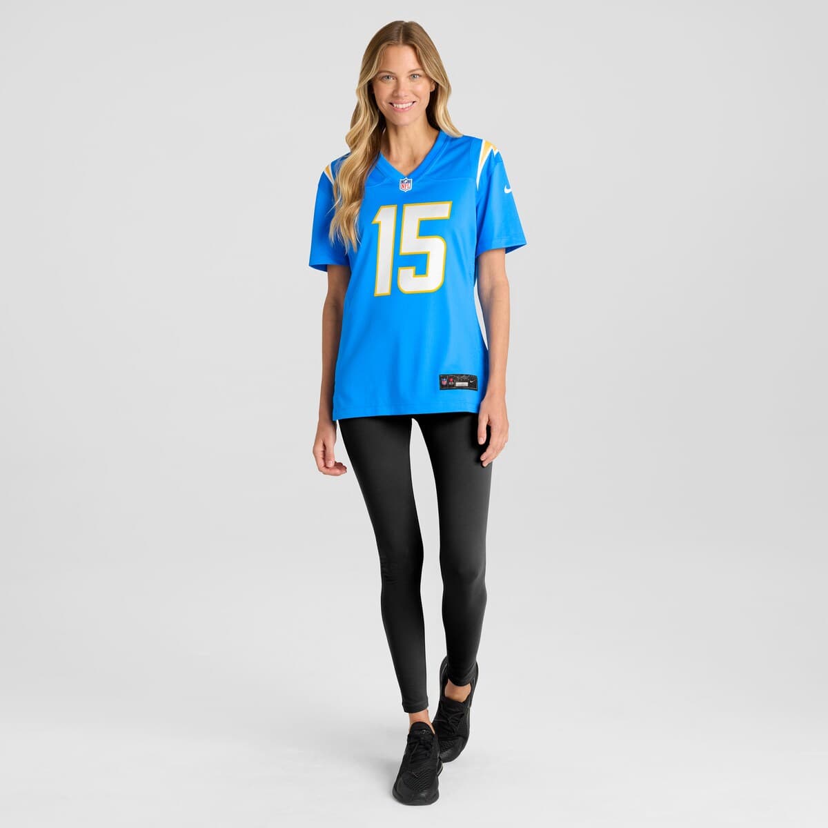 Nike Women's Nike Ladd McConkey Powder Blue Los Angeles Chargers Game ...