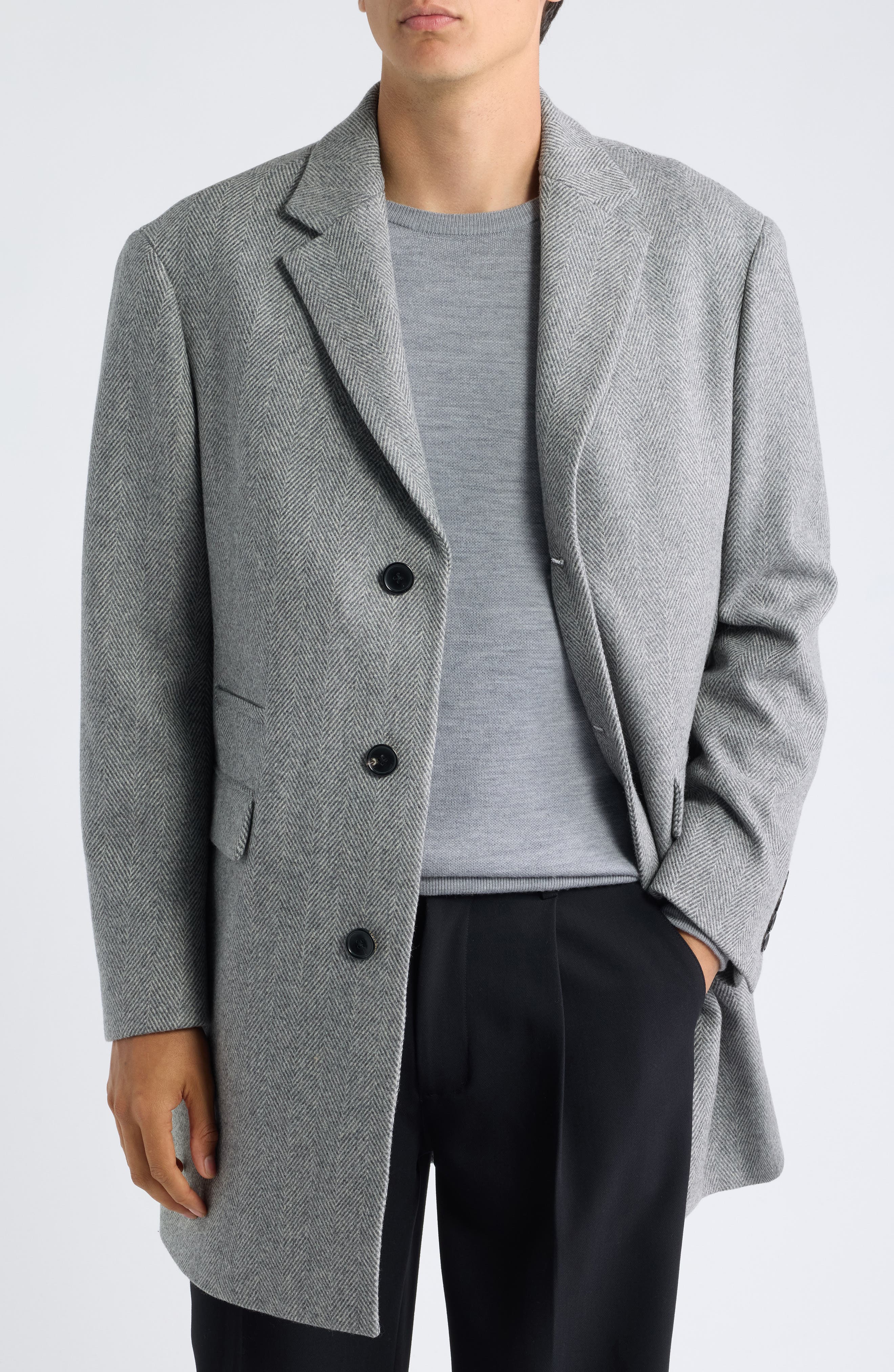 selected GREY HERRINGBONE