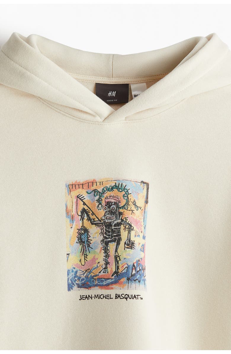 H&M Loose Fit Hoodie, Alternate, color, 