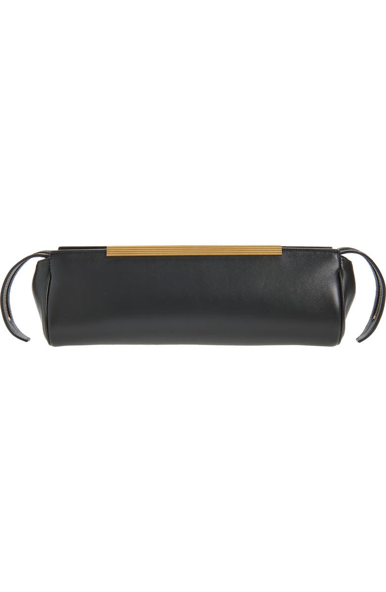 Khaite Donna Evening Clutch, Main, color, Black