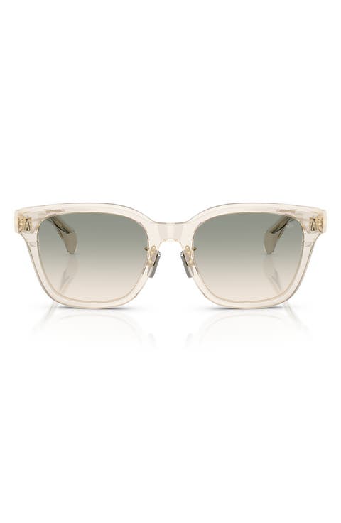 Claro 54mm Polarized Square Sunglasses