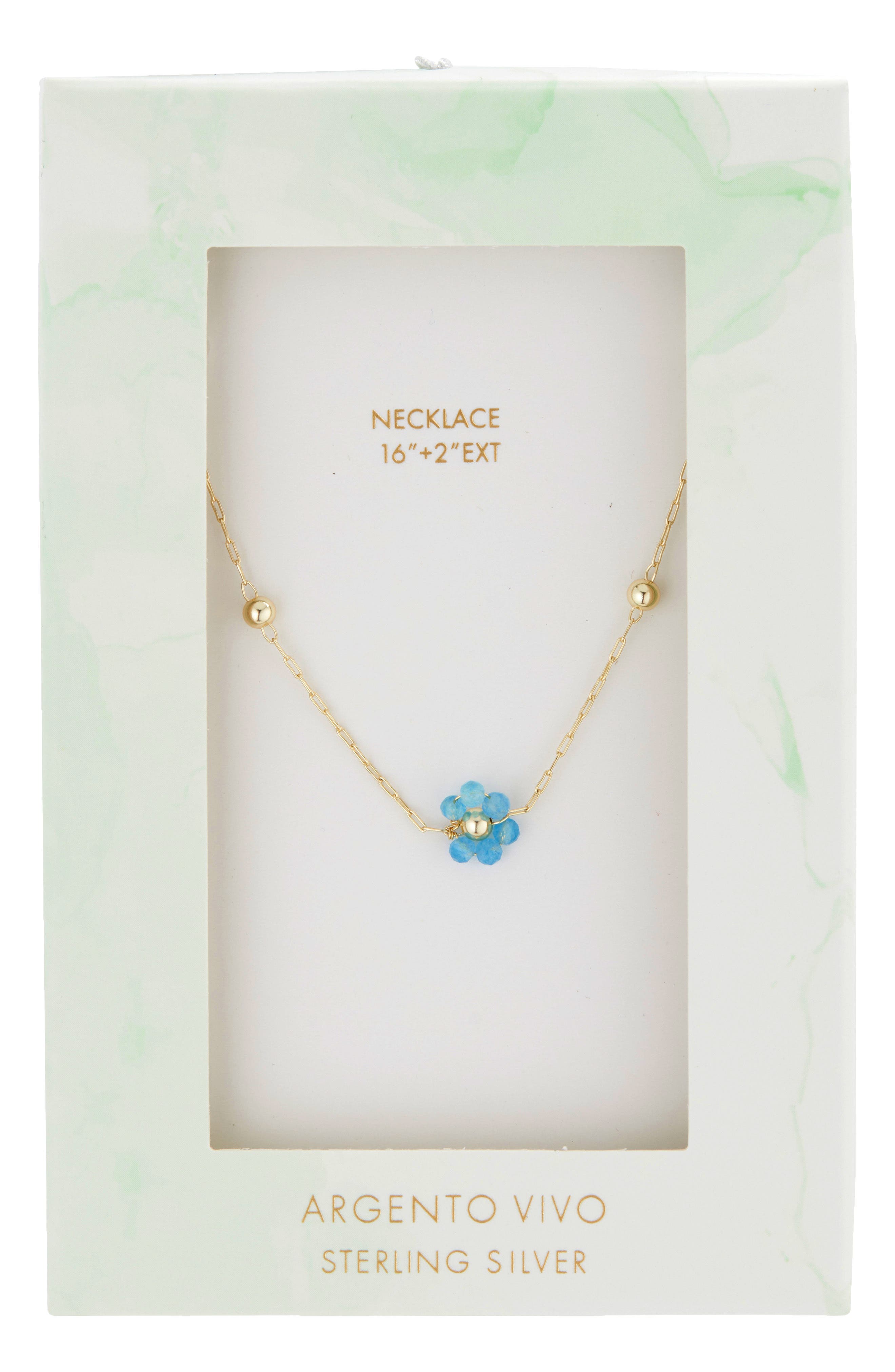 Floral Cluster Necklace