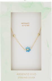 ARGENTO VIVO Floral Cluster Necklace