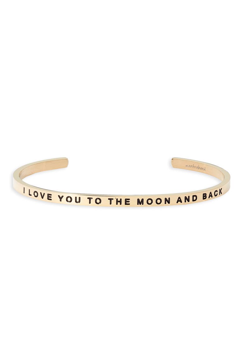 To The Moon And Back bracelet, Main, color, YELLOW GOLD