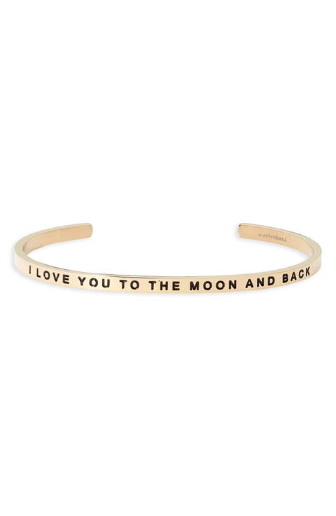 To The Moon And Back bracelet
