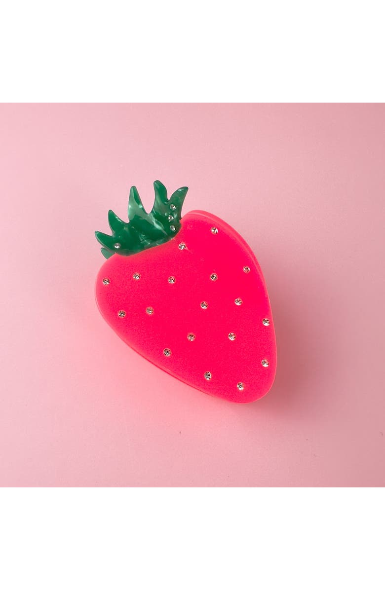 Centinelle Neon Strawberry Hair Claw, Alternate, color, 