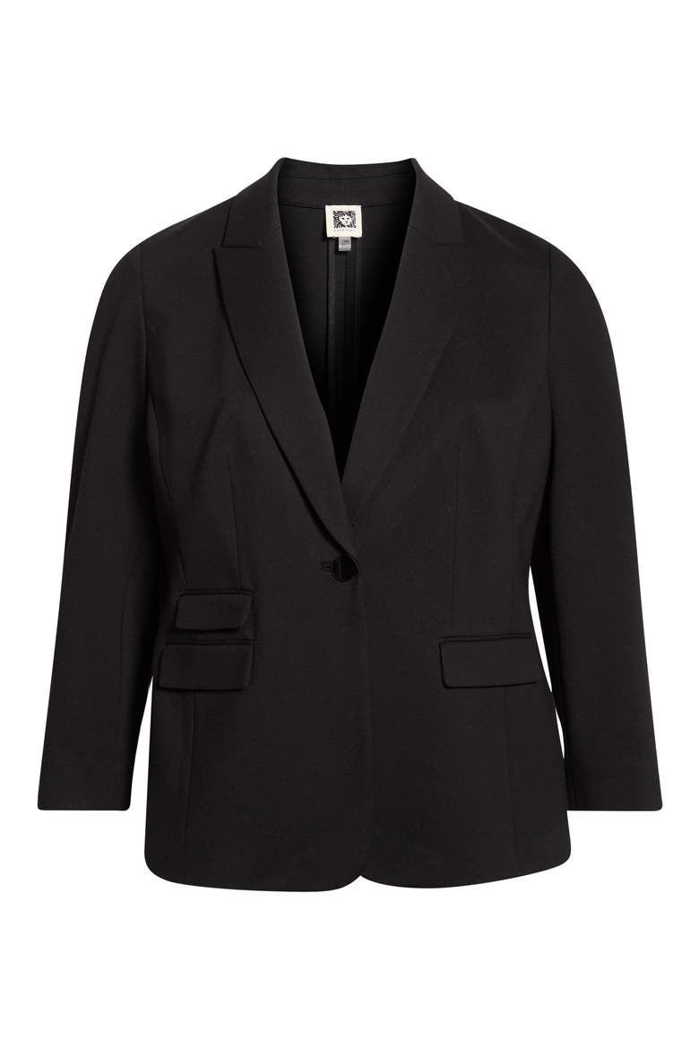 Triple Pocket Jacket, Alternate, color, ANNE BLACK