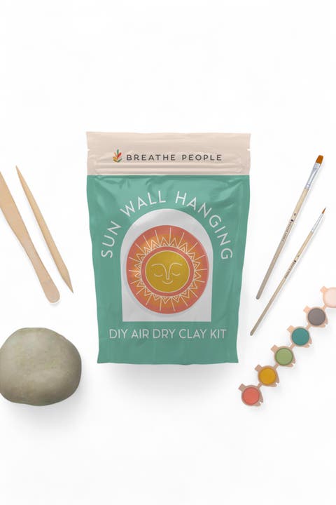 DIY Air Dry Clay Kit- Make Your Own Hanging Planter