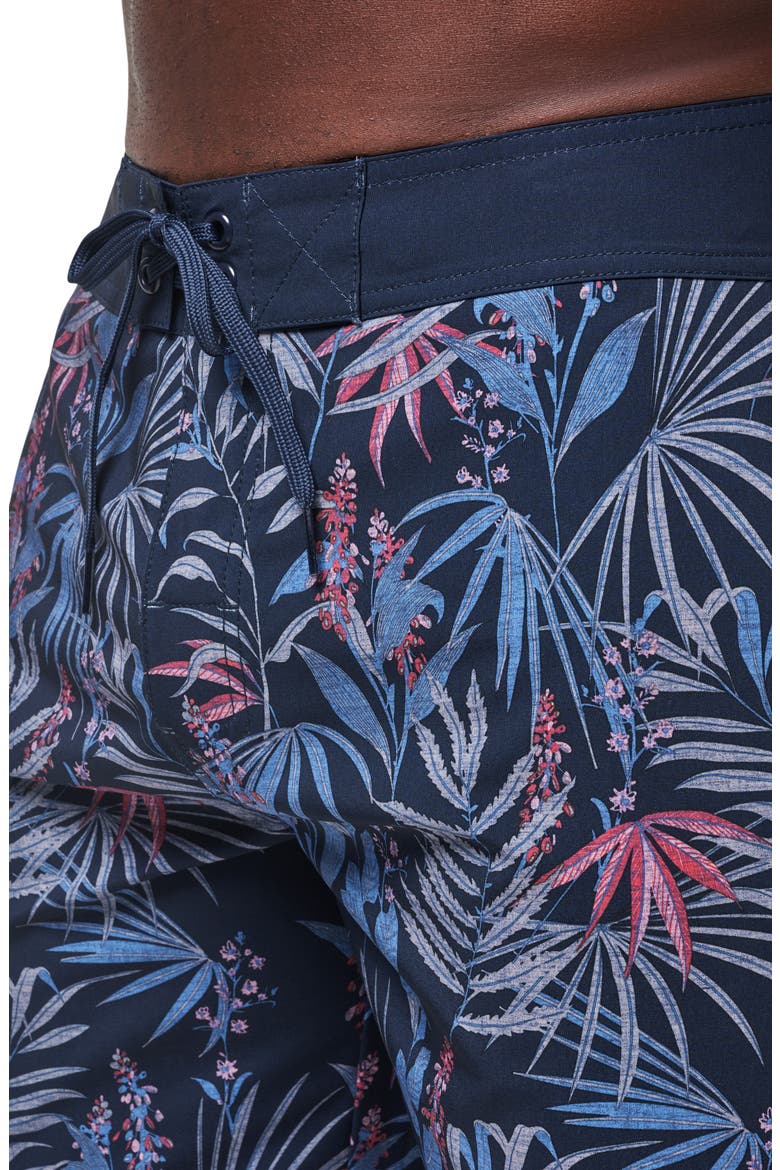 Cool as a Coconut Board Shorts, Alternate, color, TOTAL ECLIPSE