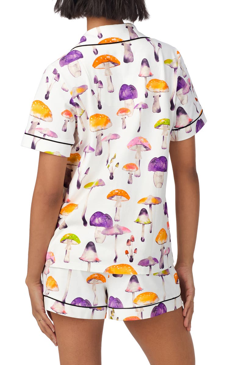 BedHead Pajamas Print Organic Cotton Jersey Short Pajamas, Alternate, color, 