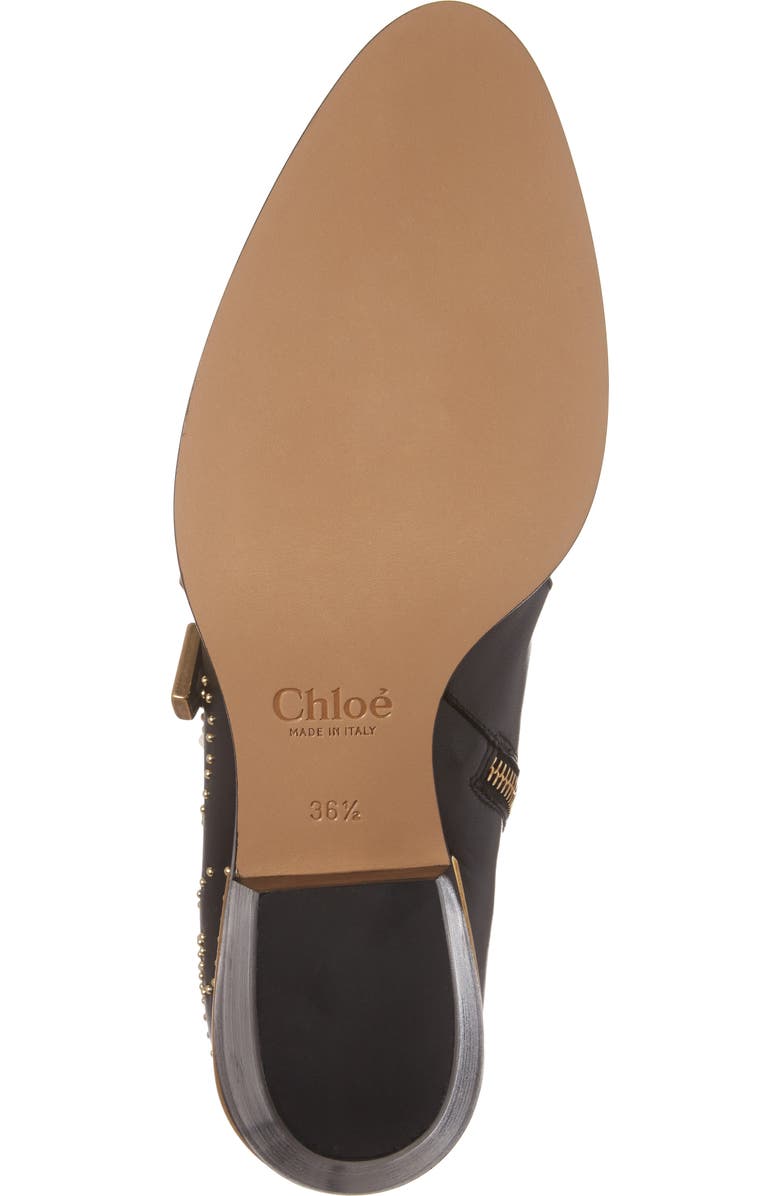 Chloé Susanna Stud Buckle Bootie, Alternate, color,