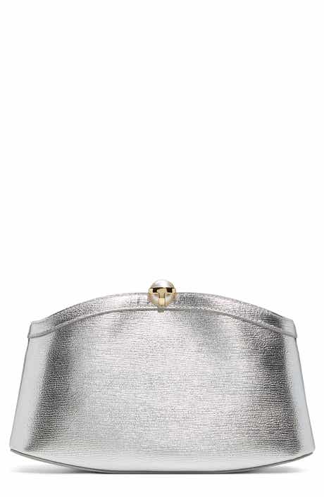 Aster Leather Clutch