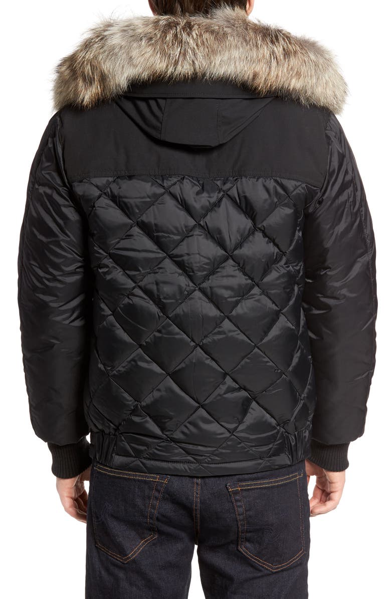 Canada Goose Pritchard Genuine Coyote Fur Trim Goose Down Parka, Alternate, color, 