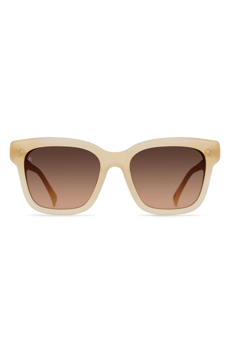 RAEN Breya 54mm Square Sunglasses, Main, color, Nectar/ Apricot Gradient